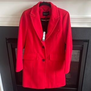 NWT Red jacket BCBG Maxazria